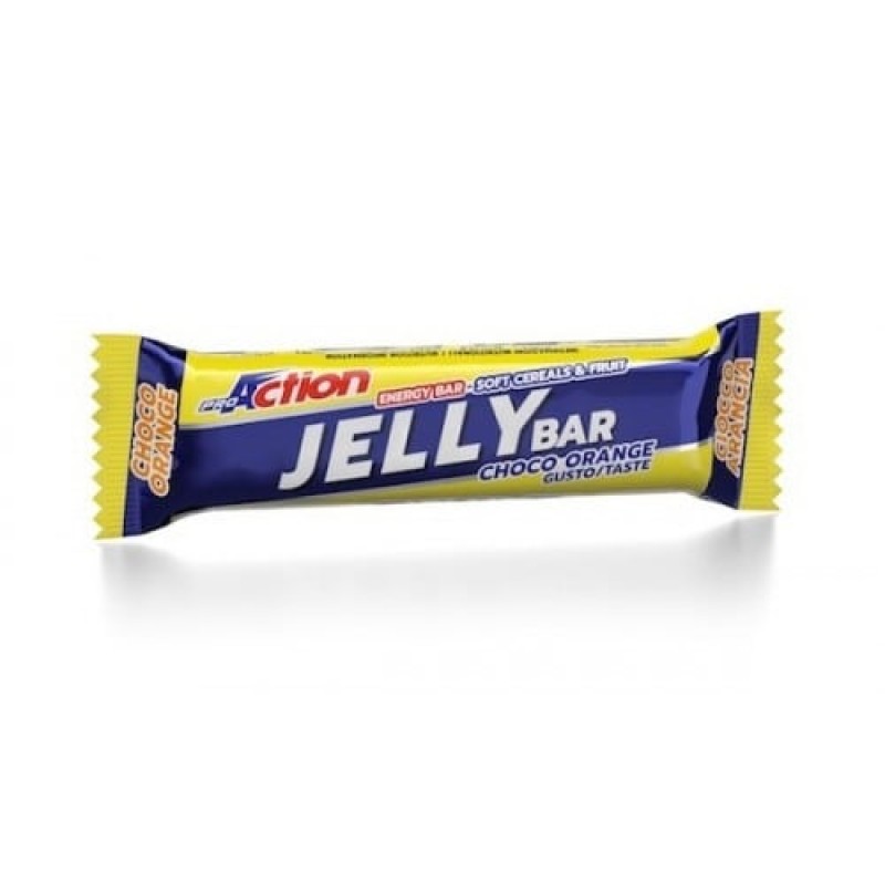 PROACTION ΕΝΕΡΓΕΙΑΚΗ ΜΠΑΡΑ JELLY BAR ΣΟΚΟΛΑΤΑ/ΠΟΡΤΟΚΑΛΙ 40gr