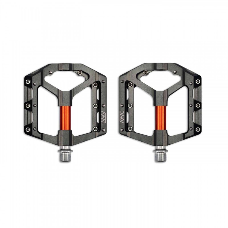 Πετάλια RFR Flat SLT 2.0 Grey 'n' Orange - 14381 