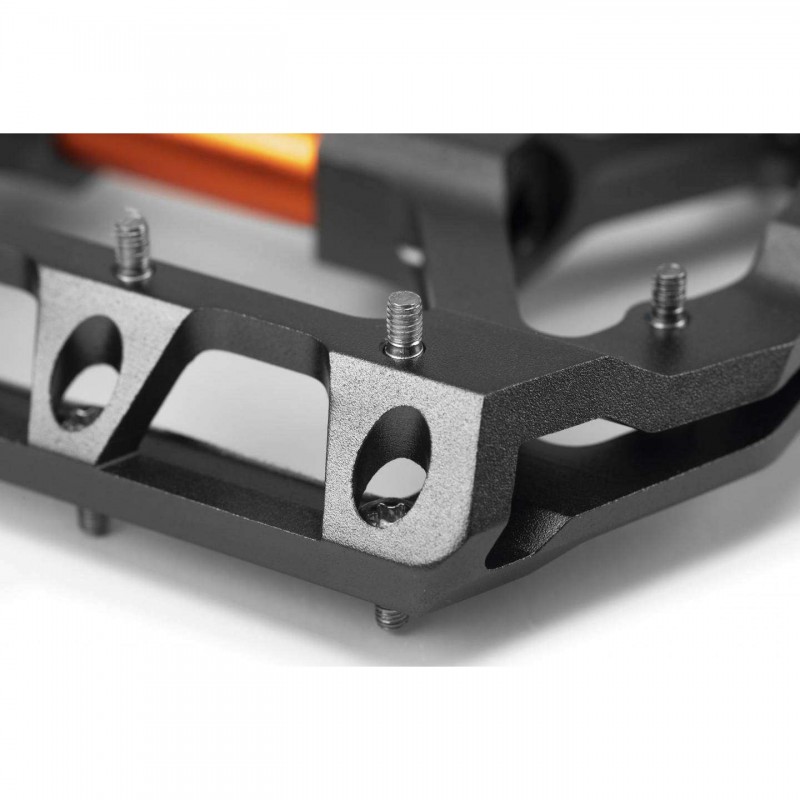 Πετάλια RFR Flat SLT 2.0 Grey 'n' Orange - 14381 