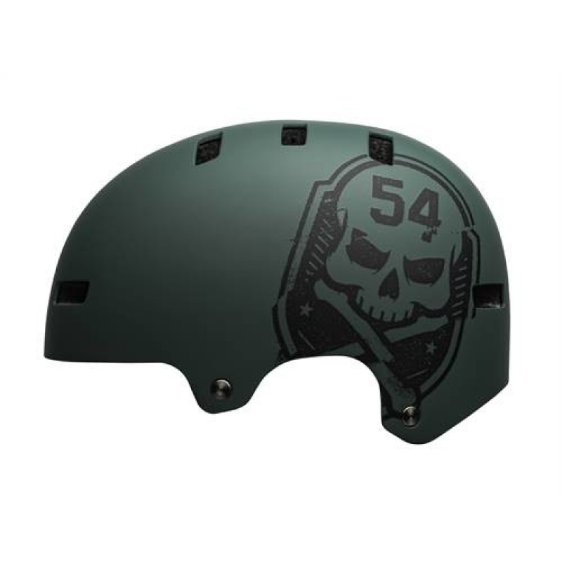 ΚΡΑΝΟΣ LOCAL MAT GN/BK SKULL (M) BELL (20) ΚΡΑΝΟΣ LOCAL MAT GN/BK SKULL (M) BELL (20)