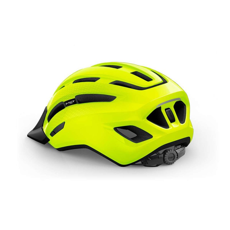 Κράνος MET Downtown Fluo Yellow/Glossy