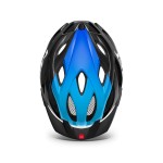 MET ΚΡΑΝΟΣ CROSSOVER BLACK CYAN GLOSSY