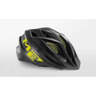 MET ΠΑΙΔΙΚΟ ΚΡΑΝΟΣ CRACKERJACK BLACK GREEN MATT UN 52cm-57cm