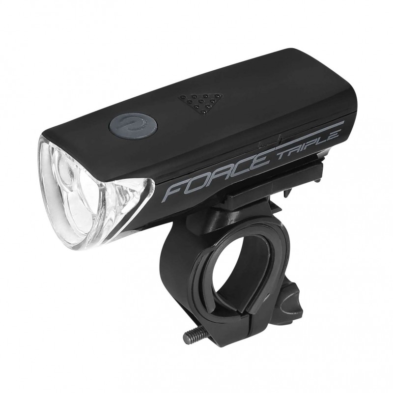 FORCE ΦΑΝΑΡΙ TRIPLE ΕΜΠΡΟΣΘΙΟ ΜΕ 3 LED ΚΑΙ 2 ΛΕΙΤΟΥΡΓΙΕΣ 45160