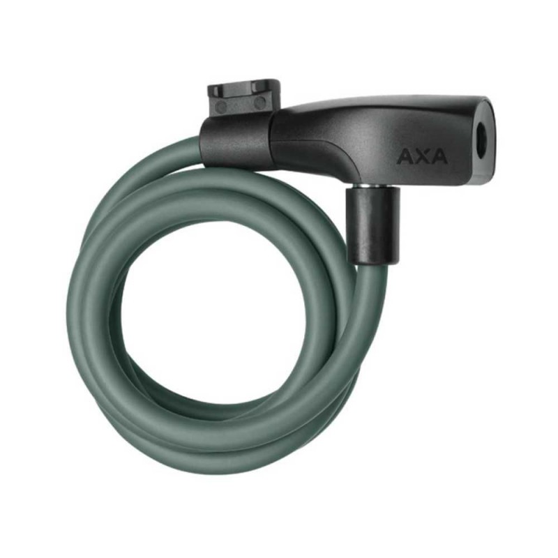 ΚΛΕΙΔΩΝΙΑ ΣΠΙΡΑΛ AXA RESOLUTE 120/8 8mm x 120cm ARMY GN ΜΕ ΒΑΣΗ