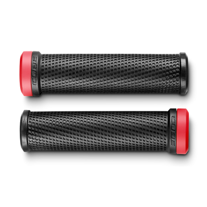 Χειρολαβές CUBE Race Grips black/red - 11267   
