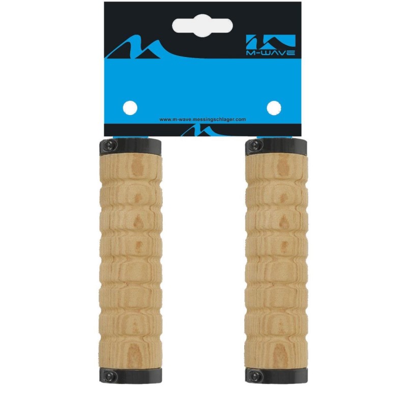 Χειρολαβές M-WAVE (όψη ξύλο)
