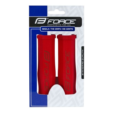 FORCE ΧΕΙΡΟΛΑΒΕΣ ΤΙΜΟΝΙΟΥ FOAM HARD MTB 38281 ΚΟΚΚΙΝΑ