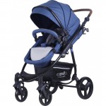 Βρεφικό Καρότσι Carello M22 Blue Jeans 2 IN 1