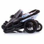 Διπλό καρότσι ChipoLiNo 2 Classy Blue - Pink
