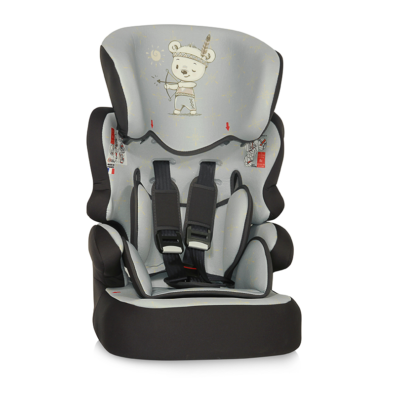 Κάθισμα αυτοκινήτου LoreLLi® X-Drive Plus Grey Indian Bear 9-36 kg 