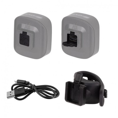FORCE ΕΜΠΡΟΣΘΙΟ ΦΑΝΑΡΙ FORCE COB 2.0 75 LUMEN USB LED 45163