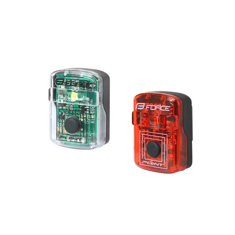 FORCE ΣΕΤ ΦΑΝΑΡΙΑ ΕΜΠΡΟΣΘΙΟ & ΟΠΙΣΘΙΟ MINI ΜΕ ΦΟΡΤΙΣΗ USB 45445