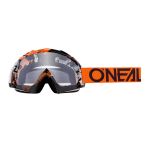 O'NEAL B-10 GOGGLE PIXEL ORANGE/WHITE - CLEAR