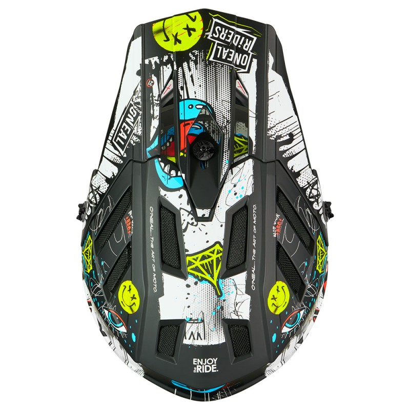 O'Neal BACKFLIP Helmet RANCID black/white O'Neal BACKFLIP Helmet RANCID black/white
