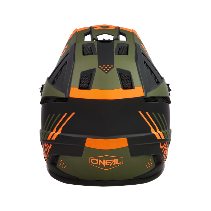 O'Neal BACKFLIP Helmet STRIKE black/orange/olive