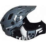 Κράνος Full Face MOON Rebel Black Matt Grey