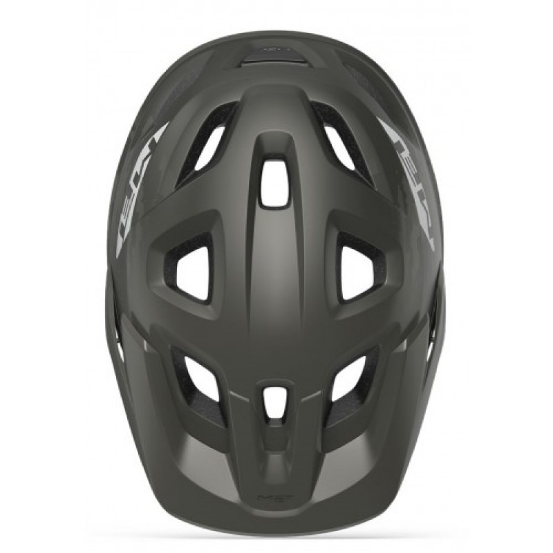 MET ΚΡΑΝΟΣ ΠΟΔΗΛΑΤΟΥ ECHO MIPS TITANIUM METALLIC MATT