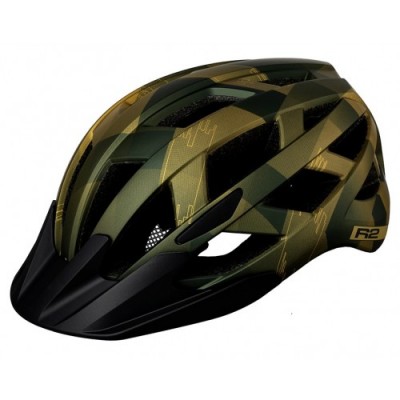 Κράνος R2 "LUMEN JUNIOR" - Green/Gold