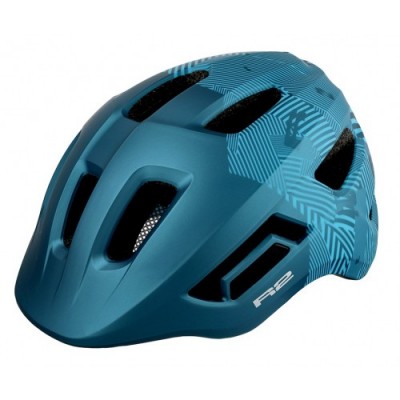 Κράνος R2 "PULSE" - Petrol Blue