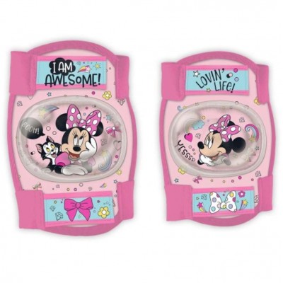 SEVEN ΣΕΤ ΠΡΟΣΤΑΤΕΥΤΙΚΩΝ ΑΞΕΣΟΥΑΡ ΓΙΑ ΠΑΙΔΙΑ DISNEY MINNIE 2 ΕΠΙΑΓΚΩΝΙΔΕΣ ΕΠΙΓΟΝΑΤΙΔΕΣ 59094