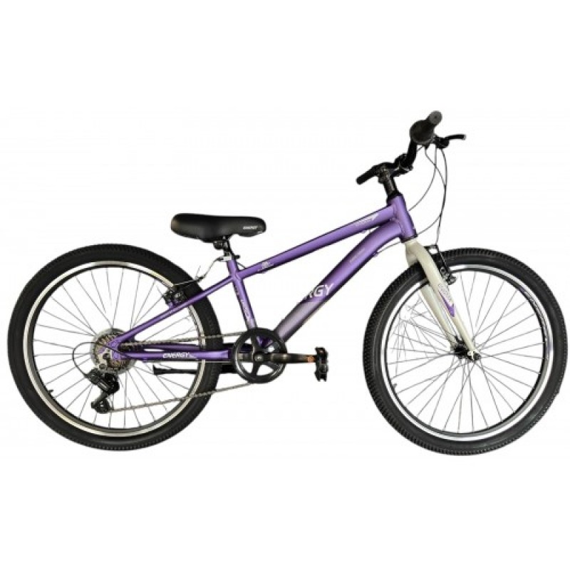 ENERGY ΠΟΔΗΛΑΤΟ ENIGMA 24" ΑΛΟΥΜΙΝΙΟΥ 7 ΤΑΧΥΤΗΤΩΝ SMOKEY LILAC΄N΄WHITE MATT 2025