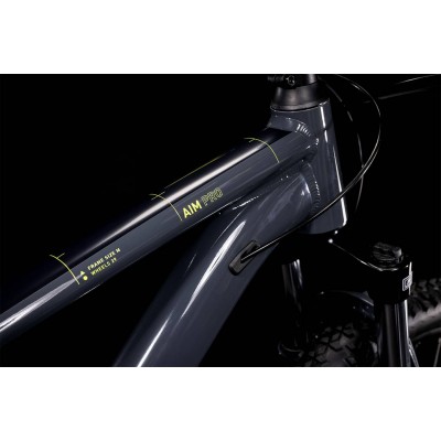 CUBE MTB HARDTAIL ΠΟΔΗΛΑΤΟ AIM PRO 29" grey´n´flashyellow 2024