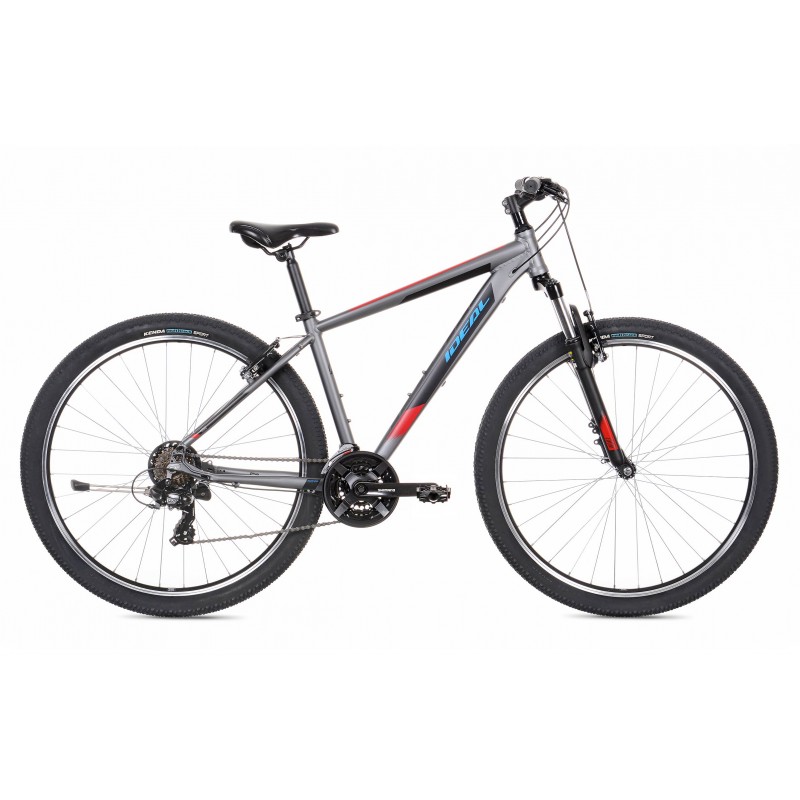 ΠΟΔΗΛΑΤΟ IDEAL MTB 29" TRIAL GREY RED GTS 21SP. 2024 ΠΟΔΗΛΑΤΟ IDEAL MTB 29" TRIAL GREY RED GTS 21SP. 2024