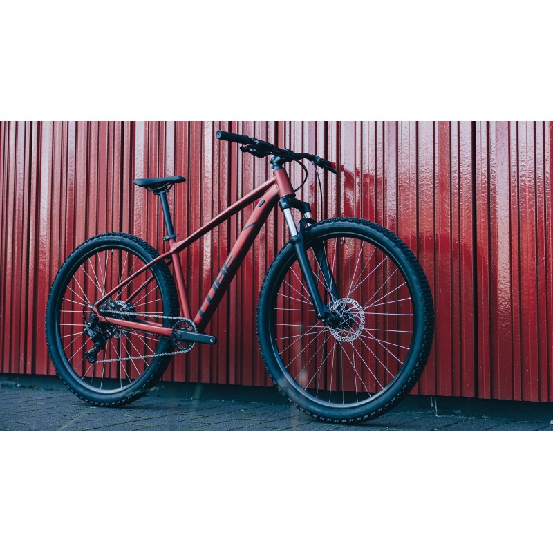 CUBE ΠΟΔΗΛΑΤΟ ΒΟΥΝΟΥ MTB AIM PRO 29" FIREORANGE΄N΄BLACK 2025