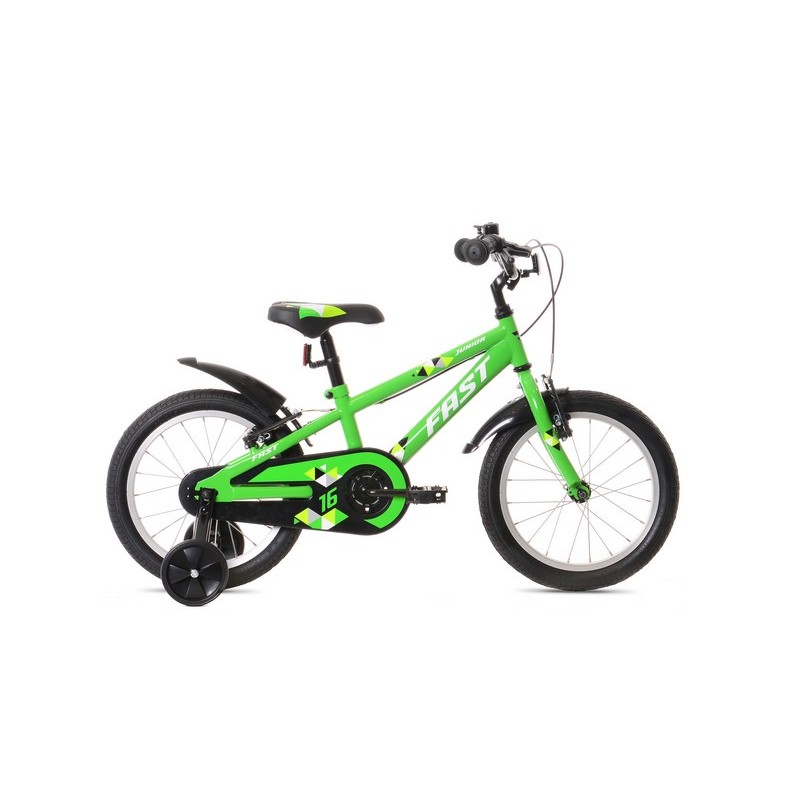 ΠΟΔΗΛΑΤΟ ΠΑΙΔΙΚΟ FAST BIKES 14'' ΠΡΑΣΣΙΝΟ
