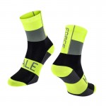 Κάλτσες Force Hale Μαύρο / Fluo