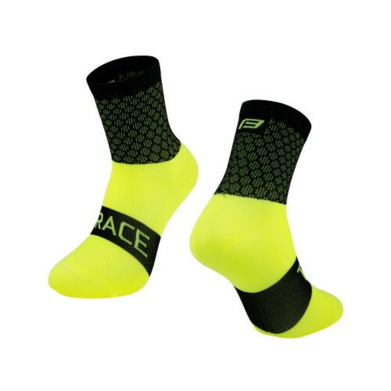 Κάλτσες Force Trace Fluo / Μαύρο