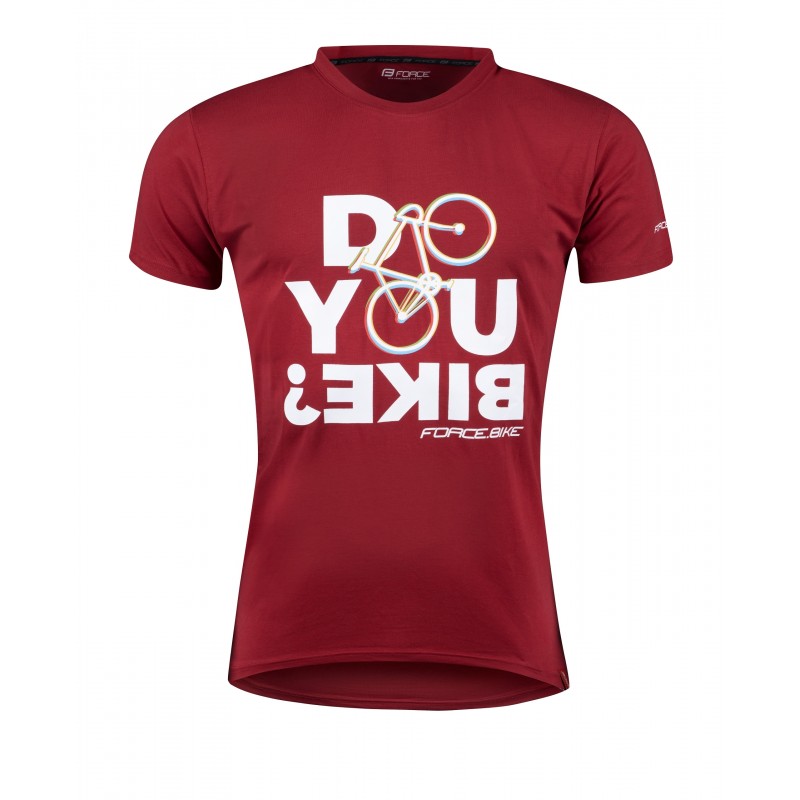 ΜΠΛΟΥΖΑ FORCE BIKE ΚΟΚΚΙΝΗ 