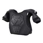 O'NEAL PEEWEE CHEST GUARD BLACK M/L