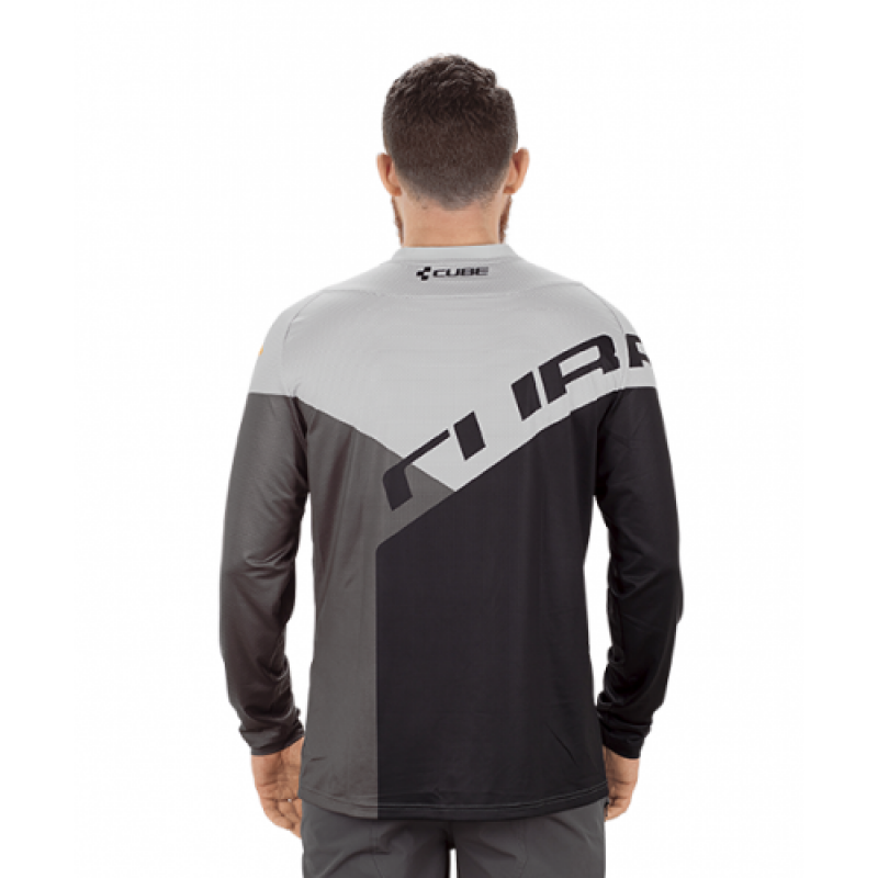 Μπλούζα με μακρύ μανίκι Cube EDGE Roundneck Jersey L/S 