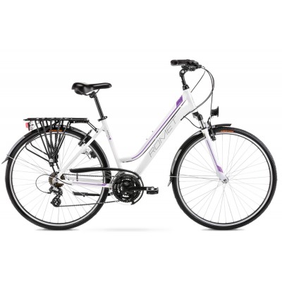 Ποδήλατο Πόλης City Trekking Lady Romet Gazela white 28'' 2021